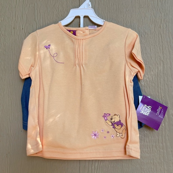 NWT Y2K Winnie the Pooh matching set size 5 - Picture 1 of 4